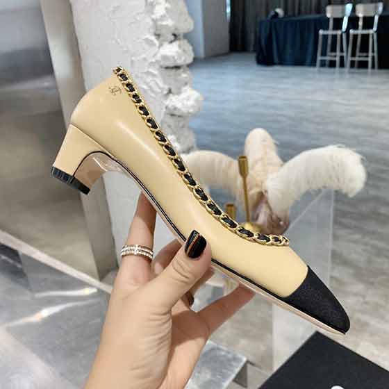 小香大品牌真皮包頭半拖鞋女外穿