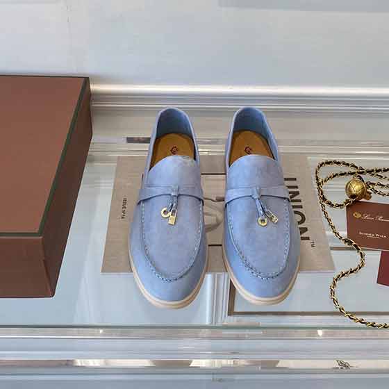 Loro Piana 諾詩翩雅早春情侶爆款圓頭一腳蹬