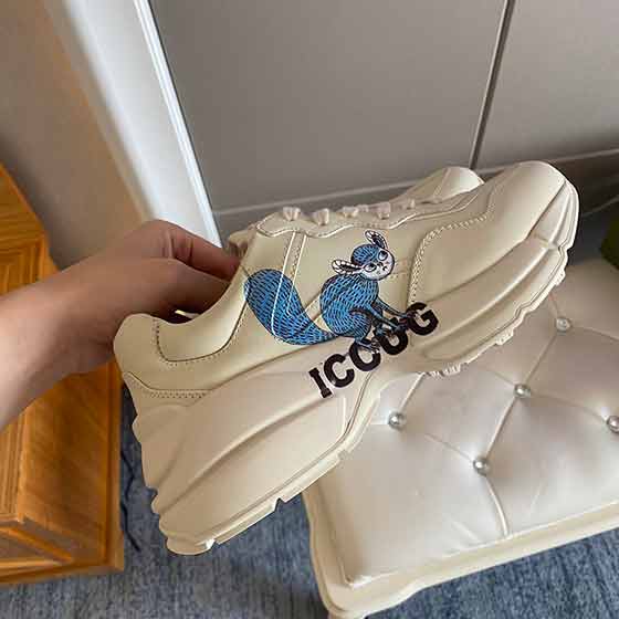 Gucci情侶款老爹鞋，新色上新！明星網紅必種草！