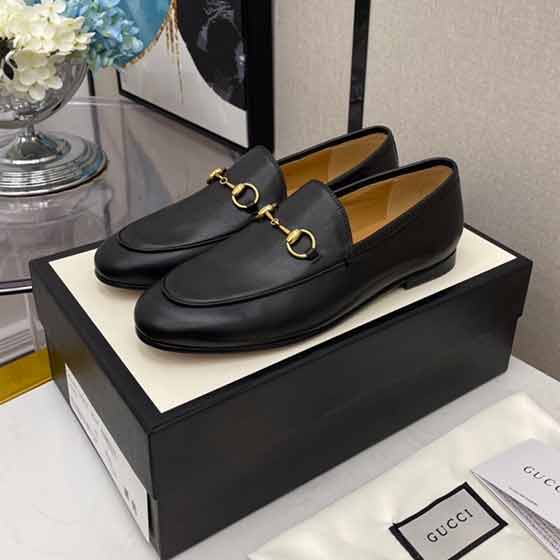 溫嶺女鞋網工廠意大利雕花真皮大底Gucc