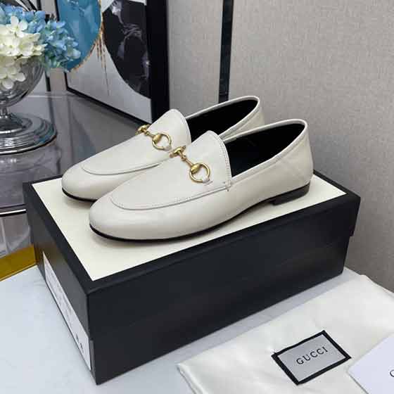 古奇女品牌皮鞋 進(jìn)口小牛皮/羊皮馬銜扣單鞋