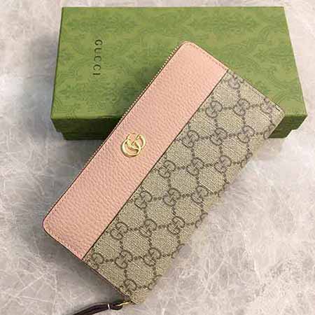 gucci女士長款錢包 大品牌真皮