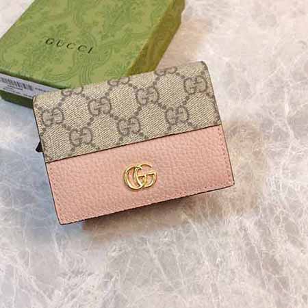 大品牌女士錢包 gucci新款短款錢