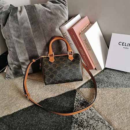 新款輕奢大品牌凱旋門老花波士頓