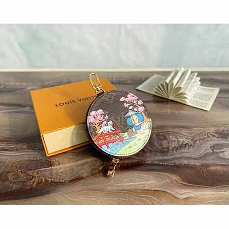 路易威登Monogram峽谷打造Vivienne吉祥物錢幣錢包，精良節(jié)日禮物！