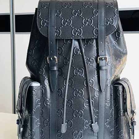 古奇雙肩包男士背包歐美時尚旅行