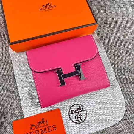 Hermes女短款錢包 新款女士錢夾歐美大品牌真皮潮女皮夾