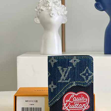 歐美大品牌卡包 lv女式多卡位卡片包 女短款簡