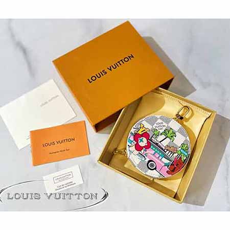 LV限量Damier Azur帆布Vivienne加