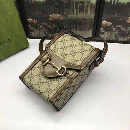 古奇夏季小包包 真皮老花手機(jī)包 輕奢大品牌時(shí)