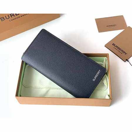 巴寶莉男士長款錢包新款大品牌真