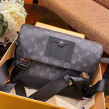 LV男包男士單肩包時尚名品包商務