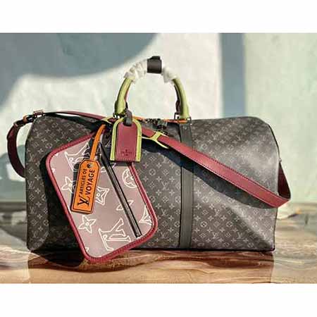 大品牌枕頭包 LV大品牌時尚波士頓女包 真皮手