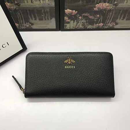 歐美大品牌gucci長款錢包 女真皮
