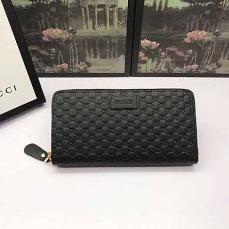 古奇男士長款錢包449391 皮夾