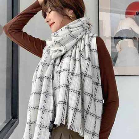 Chanel新品圍巾，高等面料柔軟細(xì)膩披肩，韌性十足防勾絲！