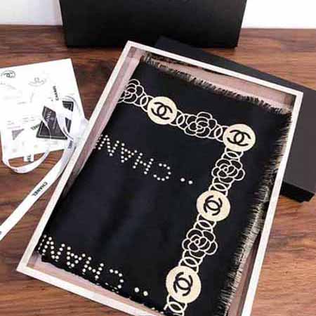 新款大品牌兩用保暖百搭長款圍巾 秋冬羊絨披肩 雙面圍脖