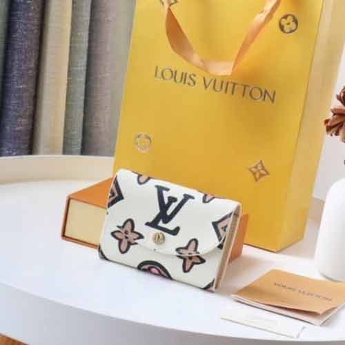 LV原單Wild at Heart 系列特別款ROSALIE零錢包M80755，多功能設計！