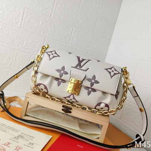 LV經典Favorite手袋M45813，柔軟