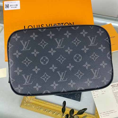 LV旅行洗漱袋！男士經典棋盤格KASA