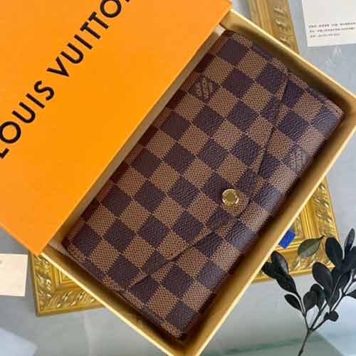 真品開模路易威登經典豆豆錢包 