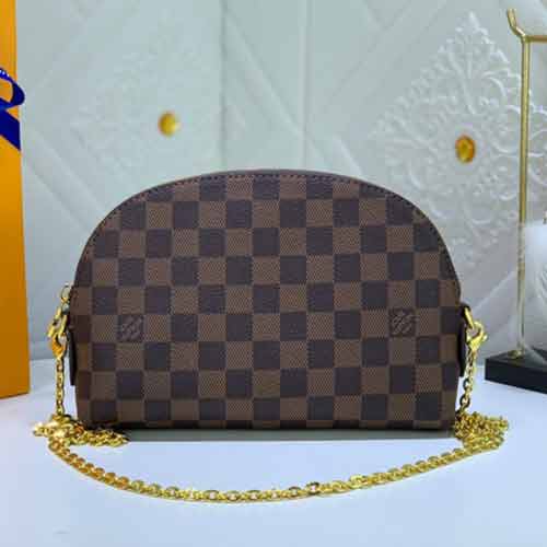 LV精仿老花大號化妝包，經典時尚Mo