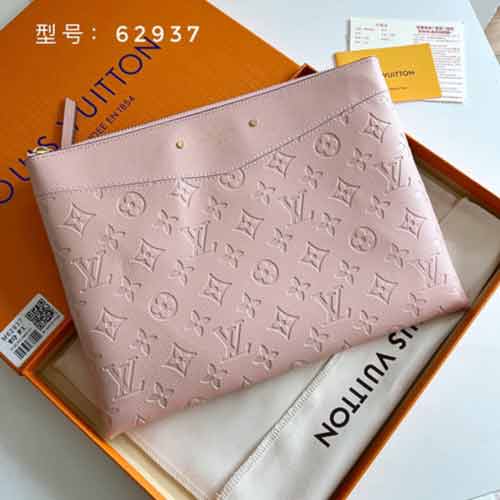 LV男士手拿包 真皮大品牌夾包手抓包大容量商