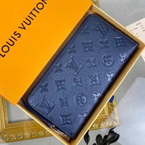 路易威登經典錢夾 老花長款拉鏈錢包手