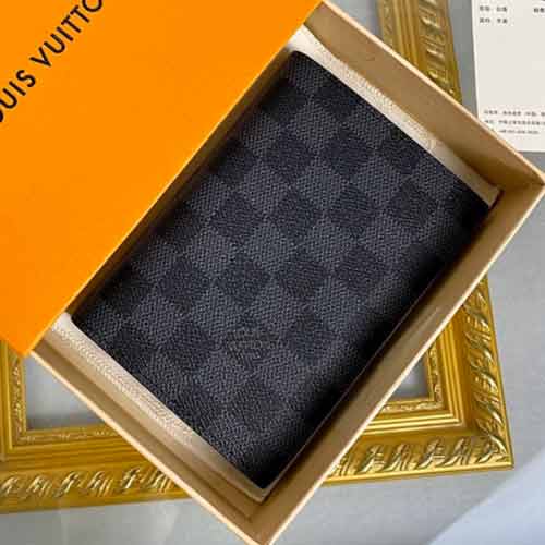 路易威登男拉鏈品牌真皮短款大品牌橫款錢夾M2631N64411