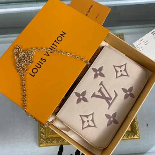 經典Monogram Empreinte圖案雙拉