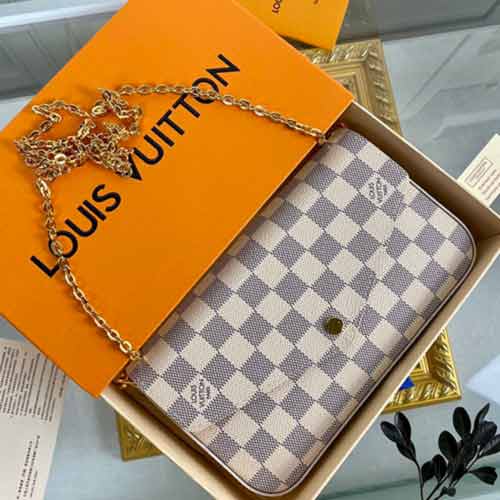 路易威登白格三件套，Felice手袋！可變身手包或小