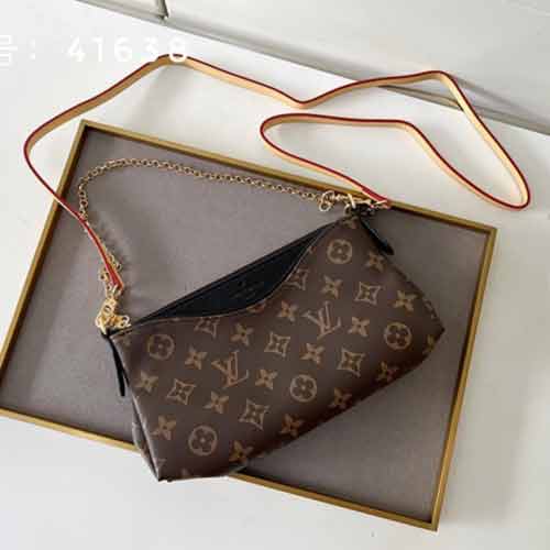LV經典Monogram帆布PALLAS CLUTH