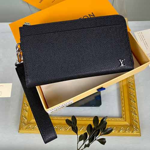 商務時尚高等包拉鏈錢夾牛皮錢包