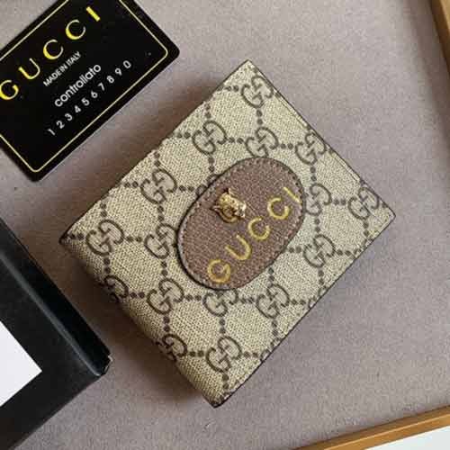 古奇黃銅燙金潮流虎頭裝飾，卡片