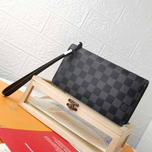 精仿新款男士商務(wù)手拿包時(shí)尚手抓包LV大品牌男