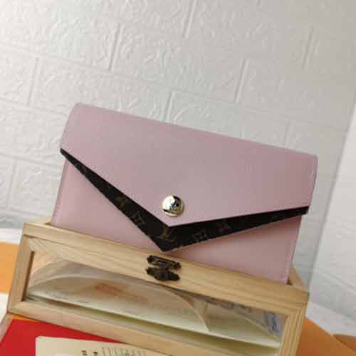 LV原版新潮時尚Monogram帆布錢夾