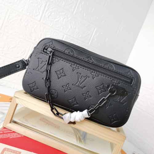 LV男士拉鏈錢包名品老花中長款男