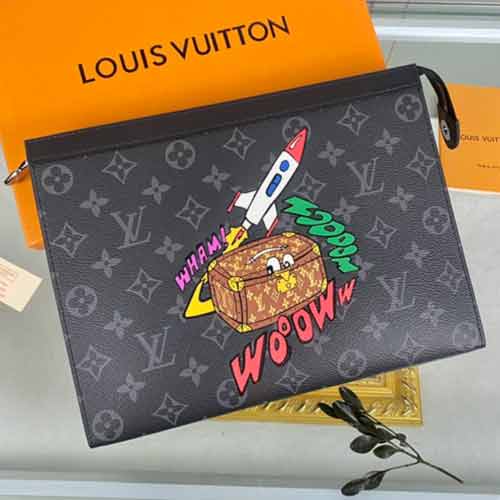 圣誕款手拿包！多功能 Pochette Voyage 中號(hào)手