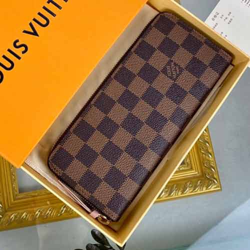 路易威登Monogram帆布Clemence錢