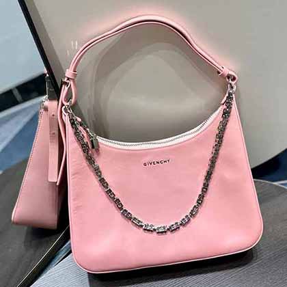 意國小曼妮Givenchy紀梵希 新款字母印花粉色