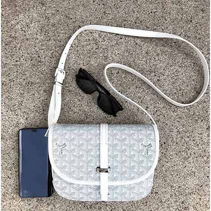 Goyard明星同款郵差包，簡潔大氣新比例小方形包包