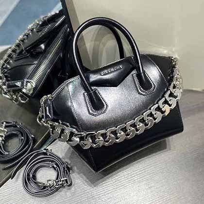 新款GIVENCHY大品牌時尚包 牙簽紋全皮斜挎包 高等感手提包