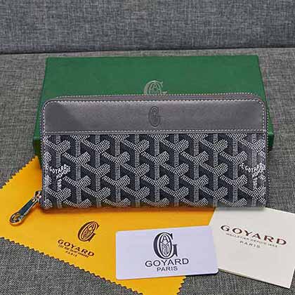 geyad戈雅大品牌錢包男士長拉鏈錢包