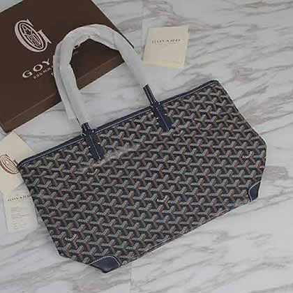 戈雅經典狗牙Y字單面手提購物袋 Goyard帆布托特女包