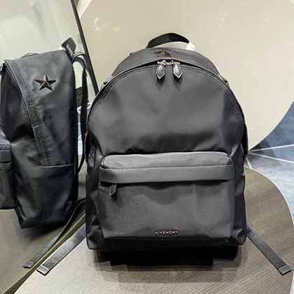 Givenchy大容量女士雙肩包 紀(jì)梵希黑色雙肩背