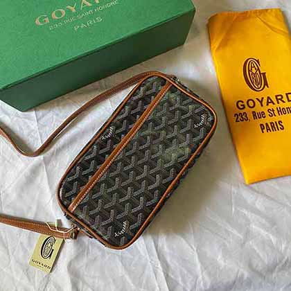 三億皮具戈雅capvert經(jīng)典相機包 Goyard飯盒包男女同款小方包