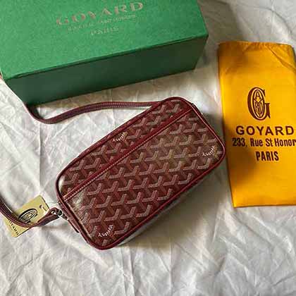 GOYARD戈雅獨家訂制Y涂鴉面料吳亦凡 鄧倫同款相機包