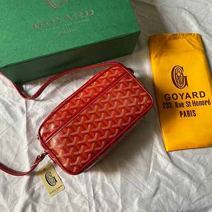 GOYARD戈雅獨家訂制Y涂鴉面料吳亦凡鄧倫同款相機包