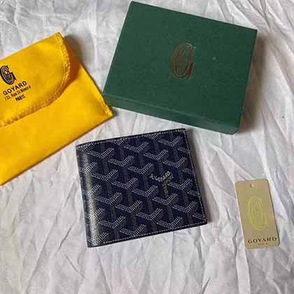 戈雅男女同款印花經典名片夾短款錢夾零錢包