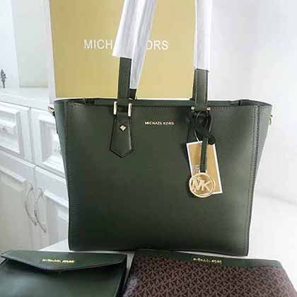 MK女包經典真皮媽咪包大容量購物袋 托特包